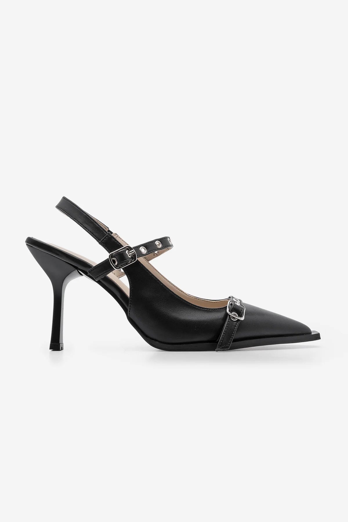 Women's Stiletto Trocki Heeled Shoes Zekra - Black