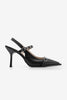 Women's Stiletto Trocki Heeled Shoes Zekra - Black