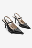 Women's Stiletto Trocki Heeled Shoes Zekra - Black