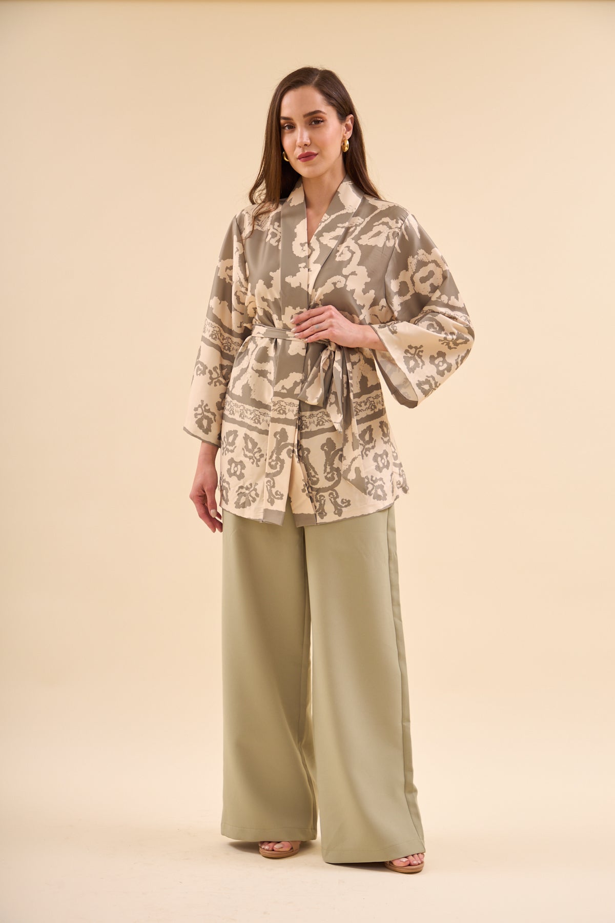 Kimono Trousers Set