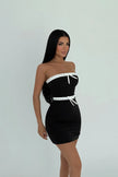 Black Nava Mini Dress