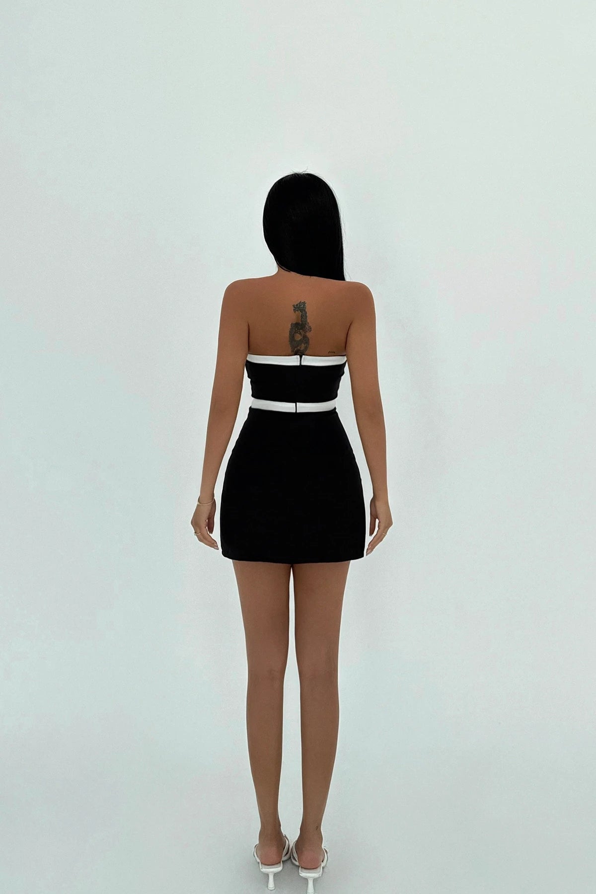 Black Nava Mini Dress | CLOTHES | DRESS | Lebbse Black Nava Mini Dress | CLOTHES | DRESS | Lebbse