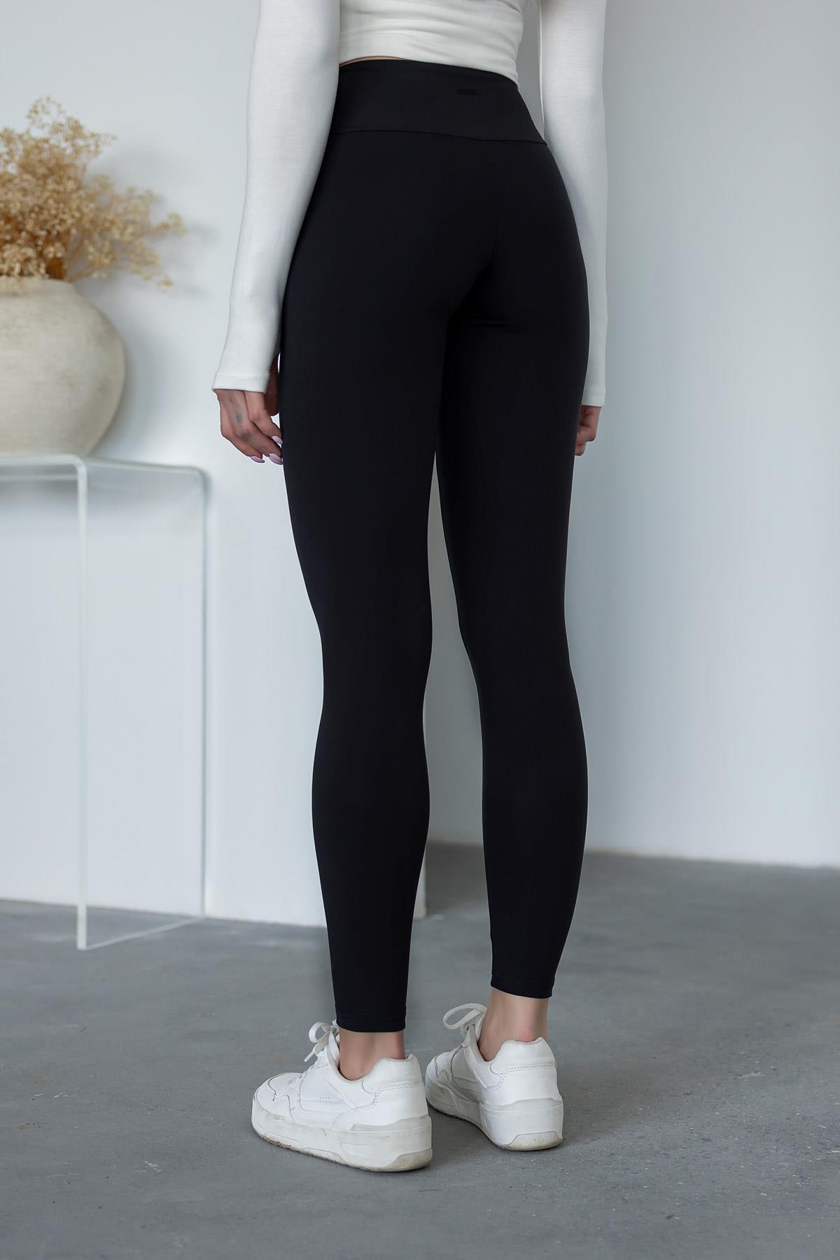 Premium Basic Leggings - BLACK