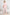 Pink Heart Patterned Knitted Pajama Set