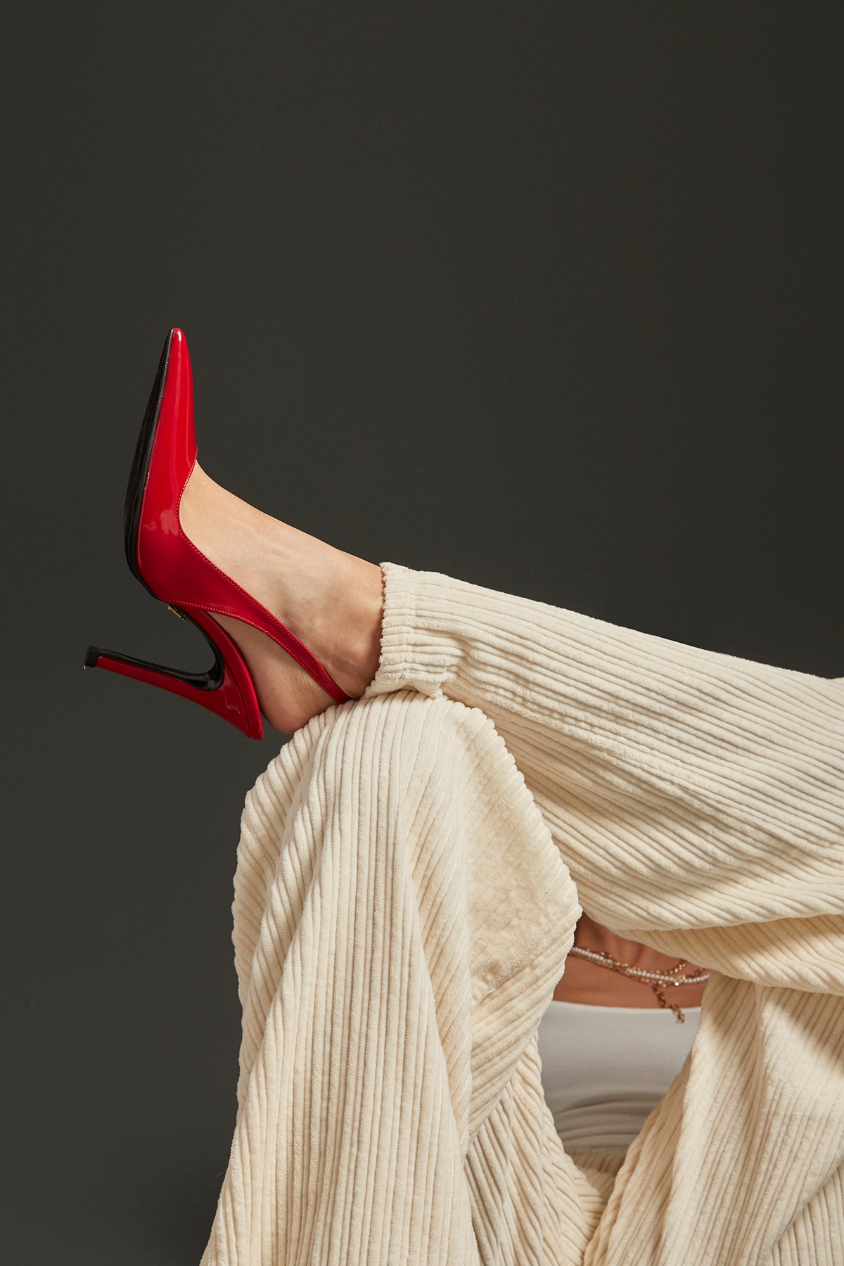 Monica Red Patent Leather Stiletto