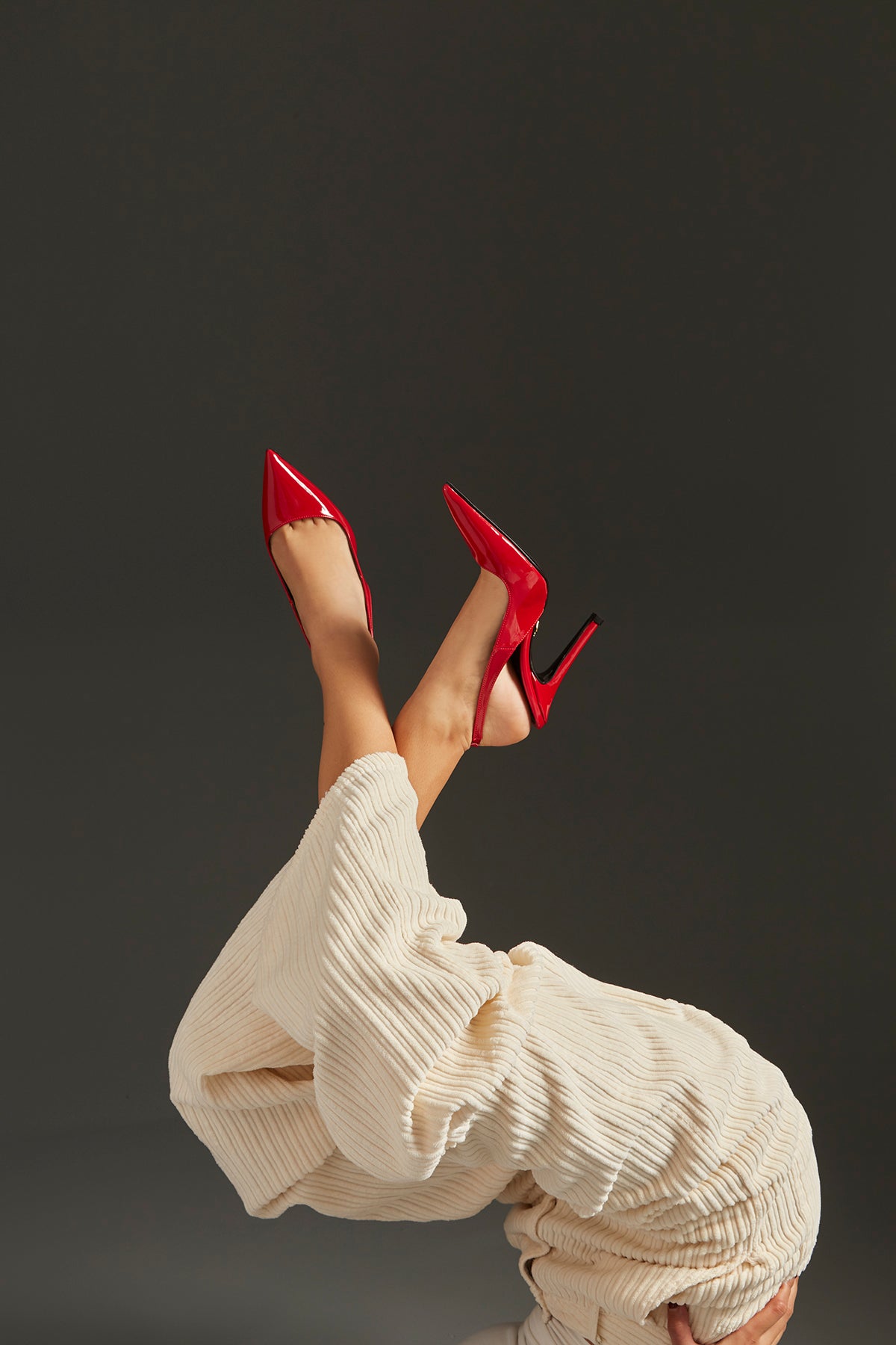 Monica Red Patent Leather Stiletto