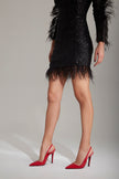 Monica Red Patent Leather Stiletto - PRE ORDER