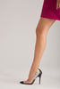 Cenzio Transparent Detail  Black Stiletto
