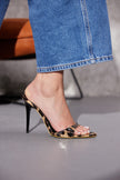 Roux LEOPARD SLIPPERS