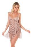 Mink Short Tulle Nightgown 4150