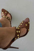 Trey Capsule Detailed  Tan Matte Slippers - PRE ORDER