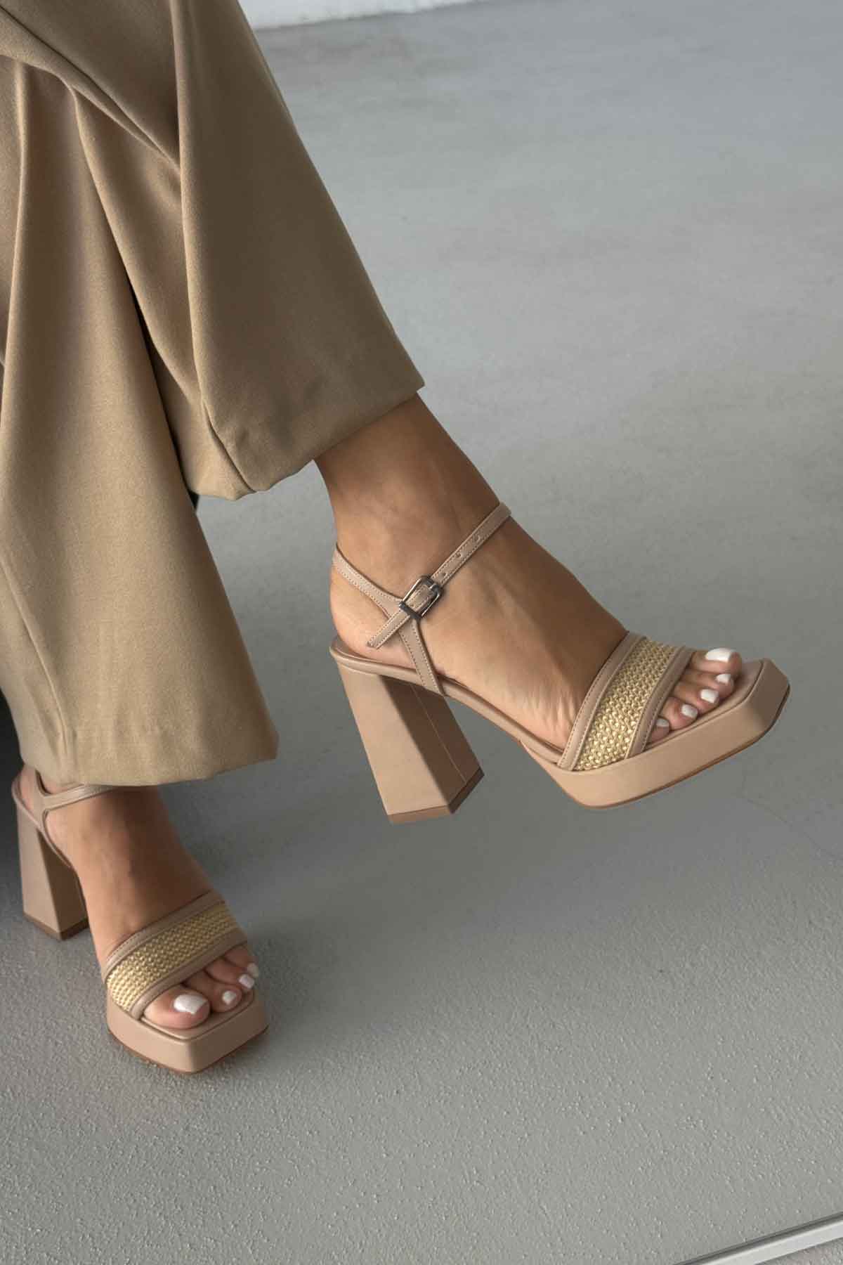 Birch Wicker Beige Platform - PRE ORDER