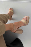 Birch Wicker Beige Platform - PRE ORDER