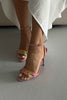 Knox Colorful Accessory Detailed Powder Patent Leather Heeled Shoes -PRE ORDER