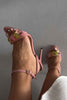 Knox Colorful Accessory Detailed Powder Patent Leather Heeled Shoes -PRE ORDER