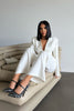 Bold Pearl Buckle Detail  Black White Patterned Stiletto -pre order