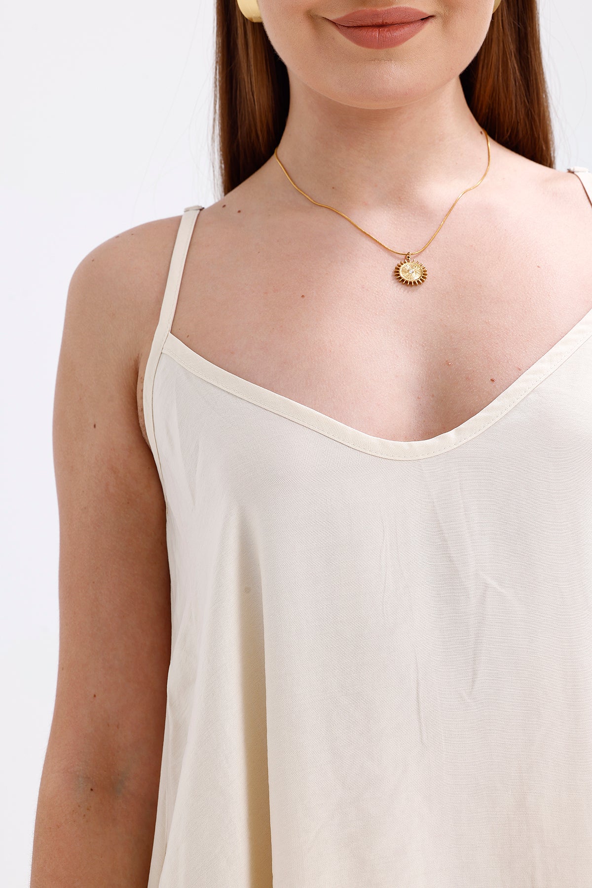 Strap Dress Beige | CLOTHES | DRESS | Lebbse Strap Dress Beige | CLOTHES | DRESS | Lebbse