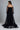 Guipure Detailed Tulle Evening Dress - BLACK