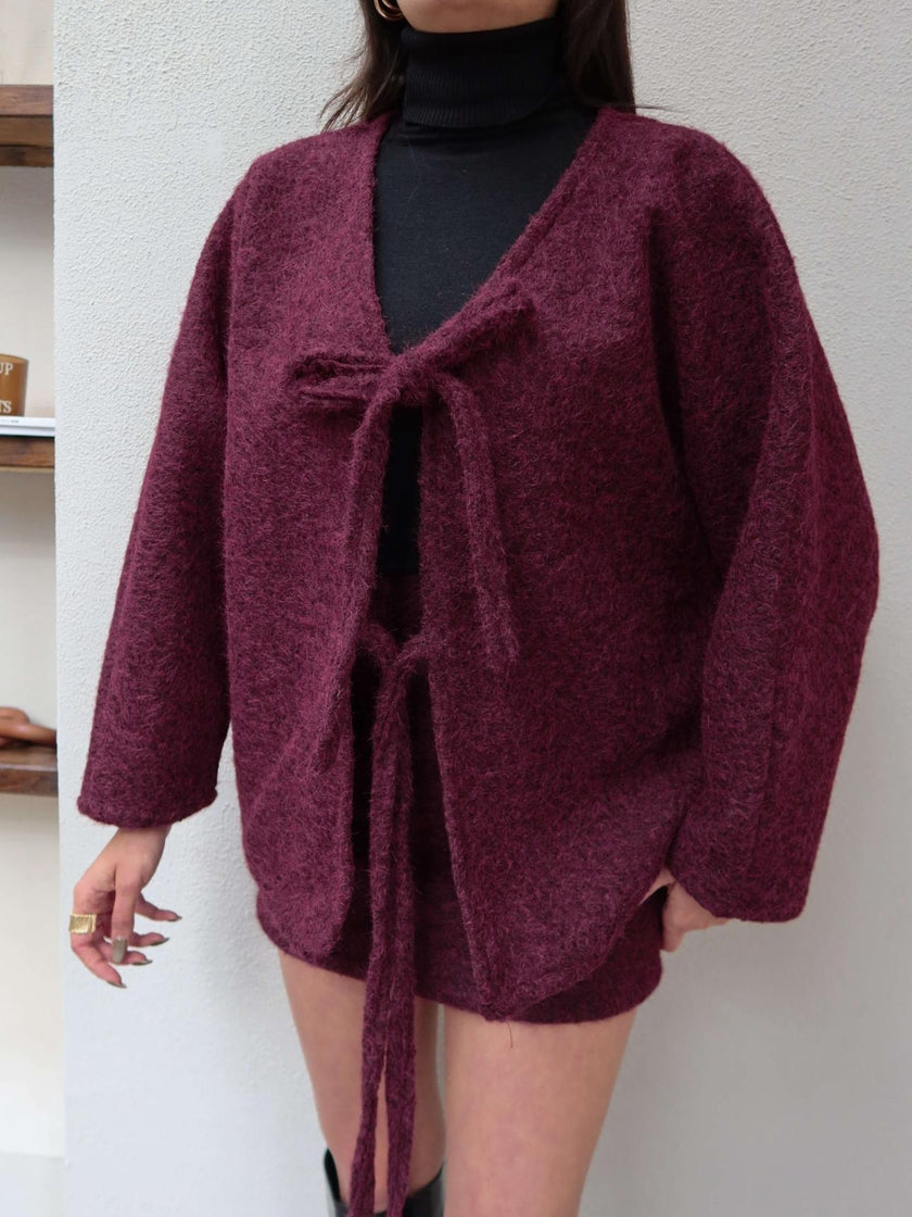 Double-Laced Fleece Jacket