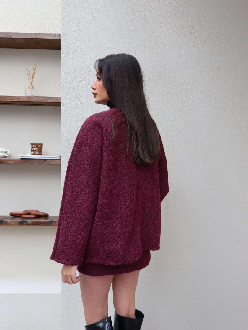 Double-Laced Fleece Jacket