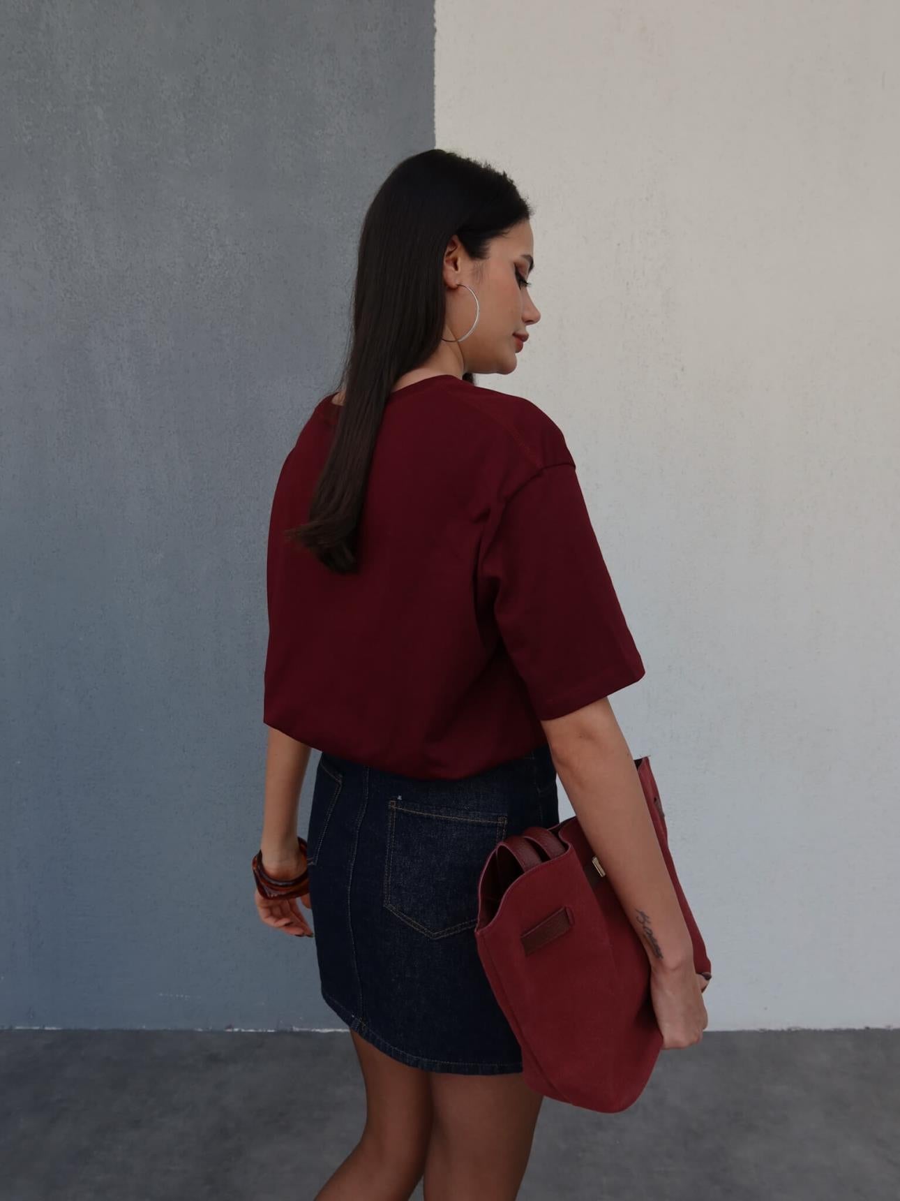 Teddy Bear Embroidered T-Shirt