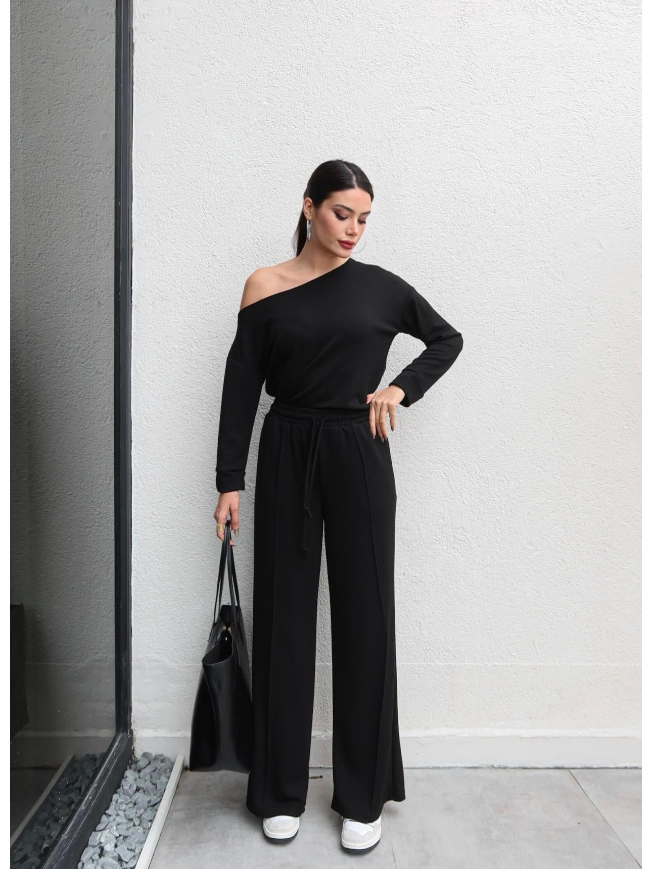 Modal Boat Neck Tracksuit