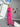 Fuchsia Zero Sleeve Belted Jumpsuit