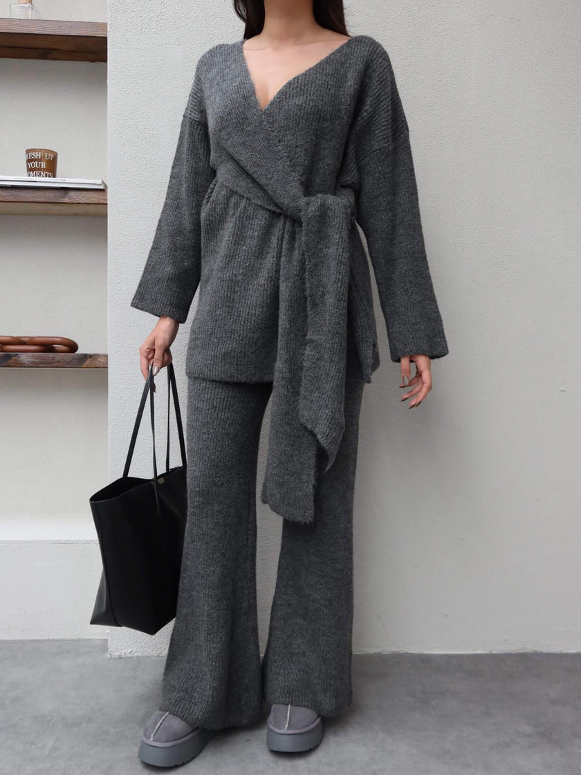 Tied Knit Set