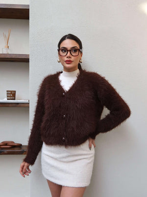 Soft Texture Cardigan