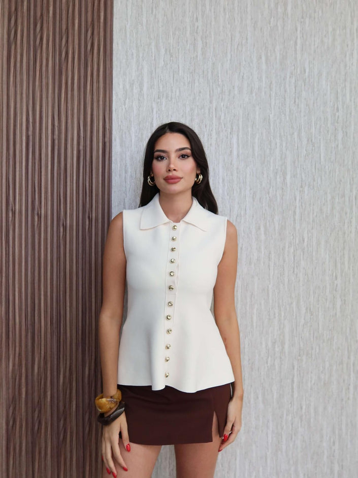 Vest with Zero Cufflinks