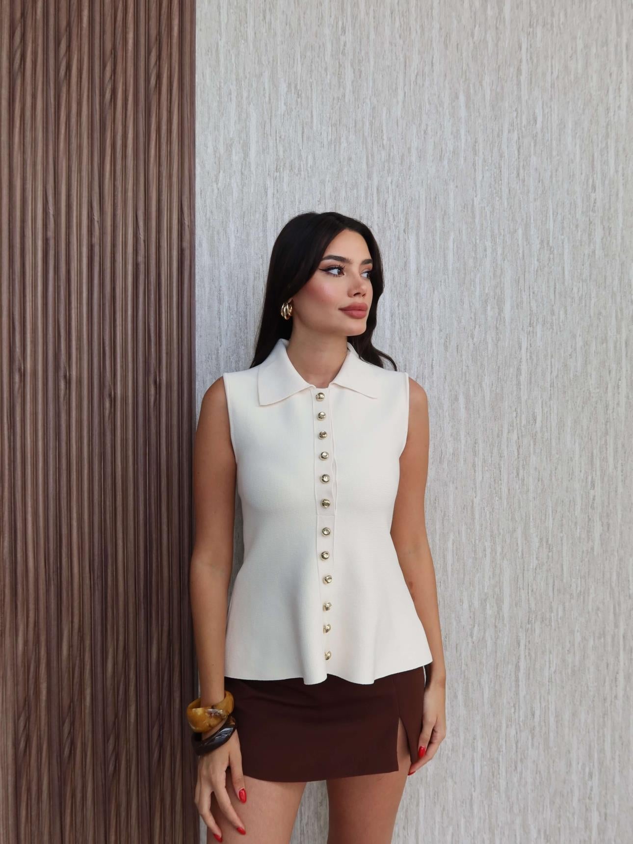 Vest with Zero Cufflinks