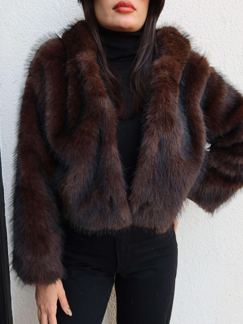 Fur Snap Hood