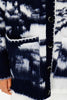 Patterned Navy Blue Cardigan