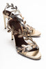 CARVELLI Gold Leaf Motif Women’s Stiletto Heels