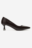 LAWTON Brown Pointed-Toe Stiletto Heels