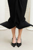 Women's Stiletto Trocque Heeled Shoes Darkon - Black