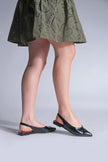 Women's Heeled Slippers Tinda - Silver