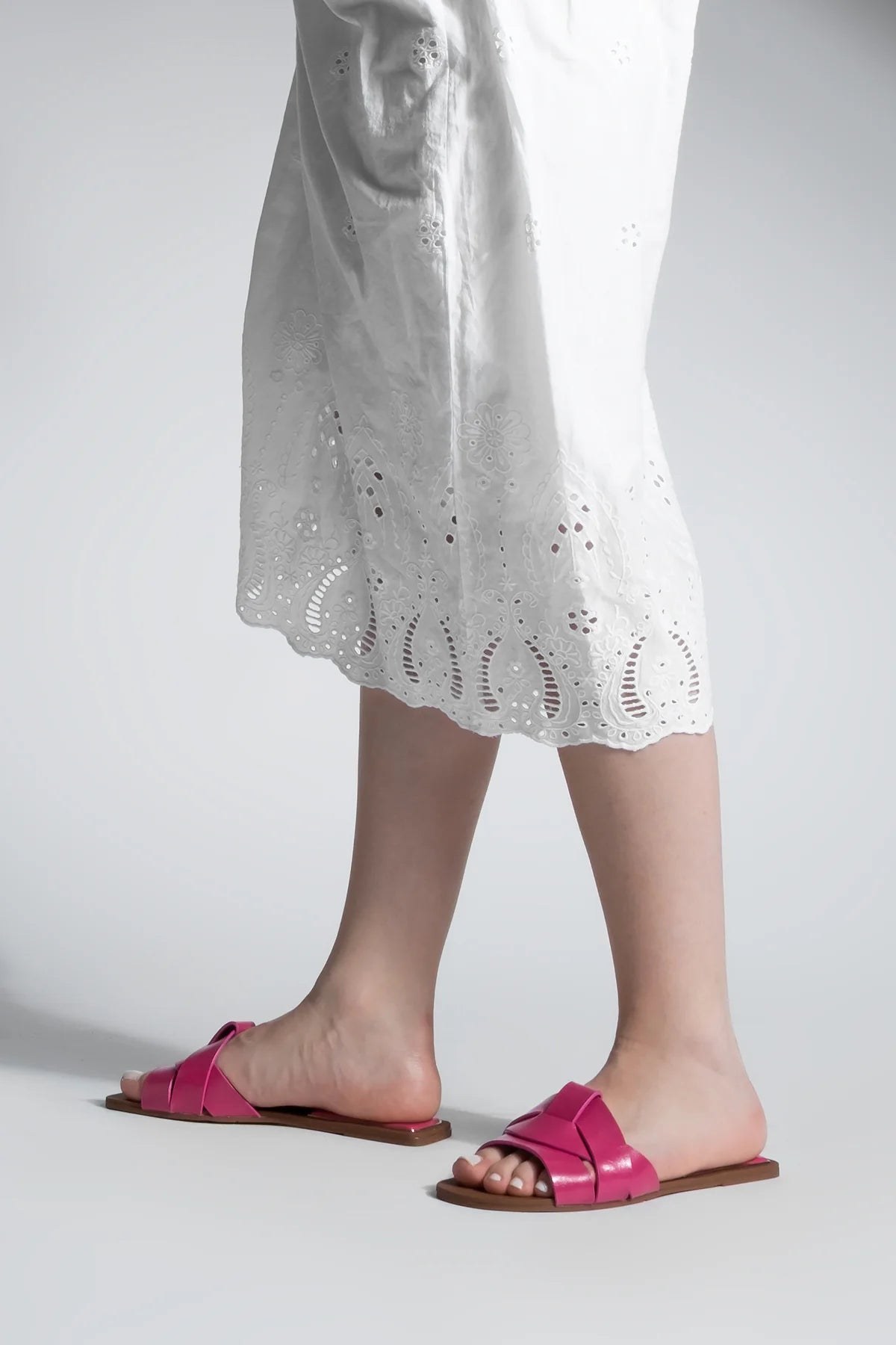 Women's Strappy Casual Slippers Siyso - Fuchsia
