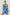 Abstract Patterned Square Neck Skirted Swimsuit