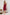 Burgundy 100% Cotton Lace Back and Slit Detailed Rope Strap Knitted Nightgown