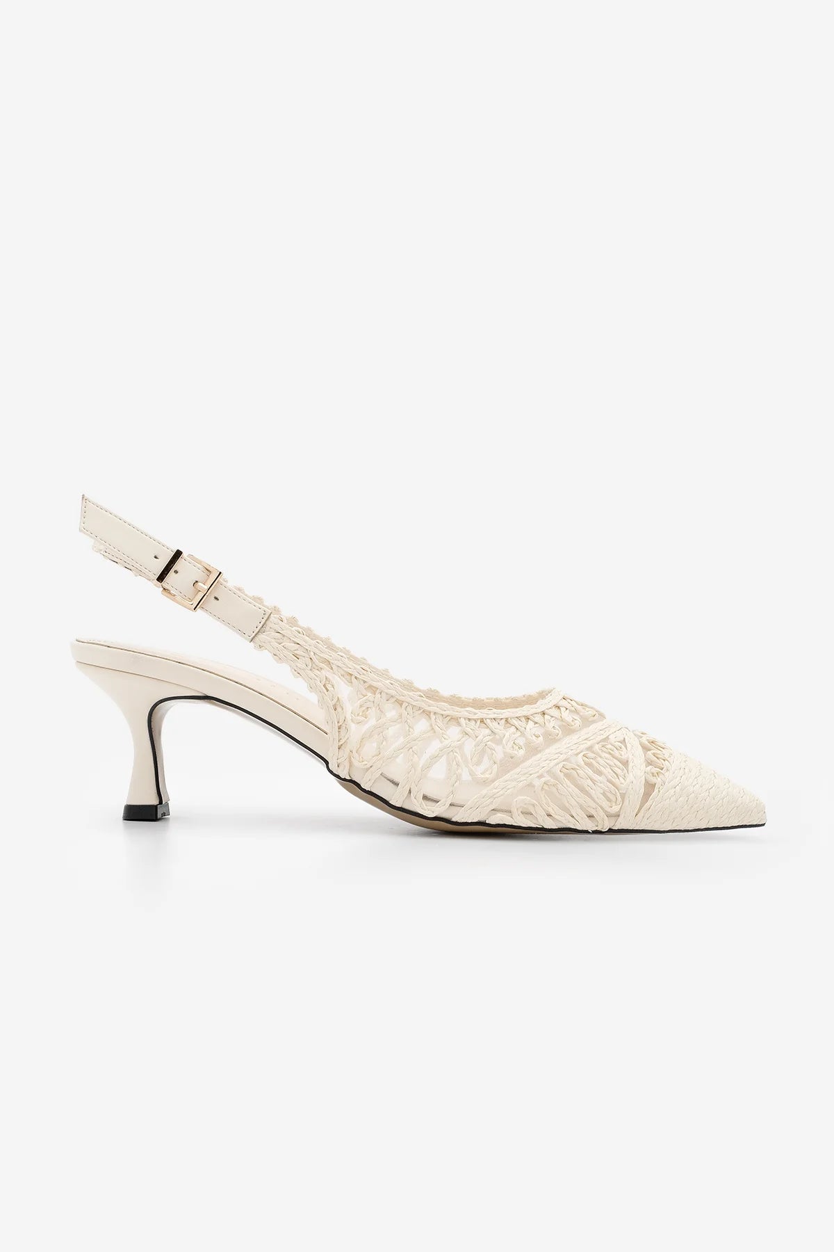ONVELA Ecru Woven Mesh Pointed Toe Women’s Stiletto Heels | FOOTWEAR | Heels | Lebbse ONVELA Ecru Woven Mesh Pointed Toe Women’s Stiletto Heels | FOOTWEAR | Heels | Lebbse