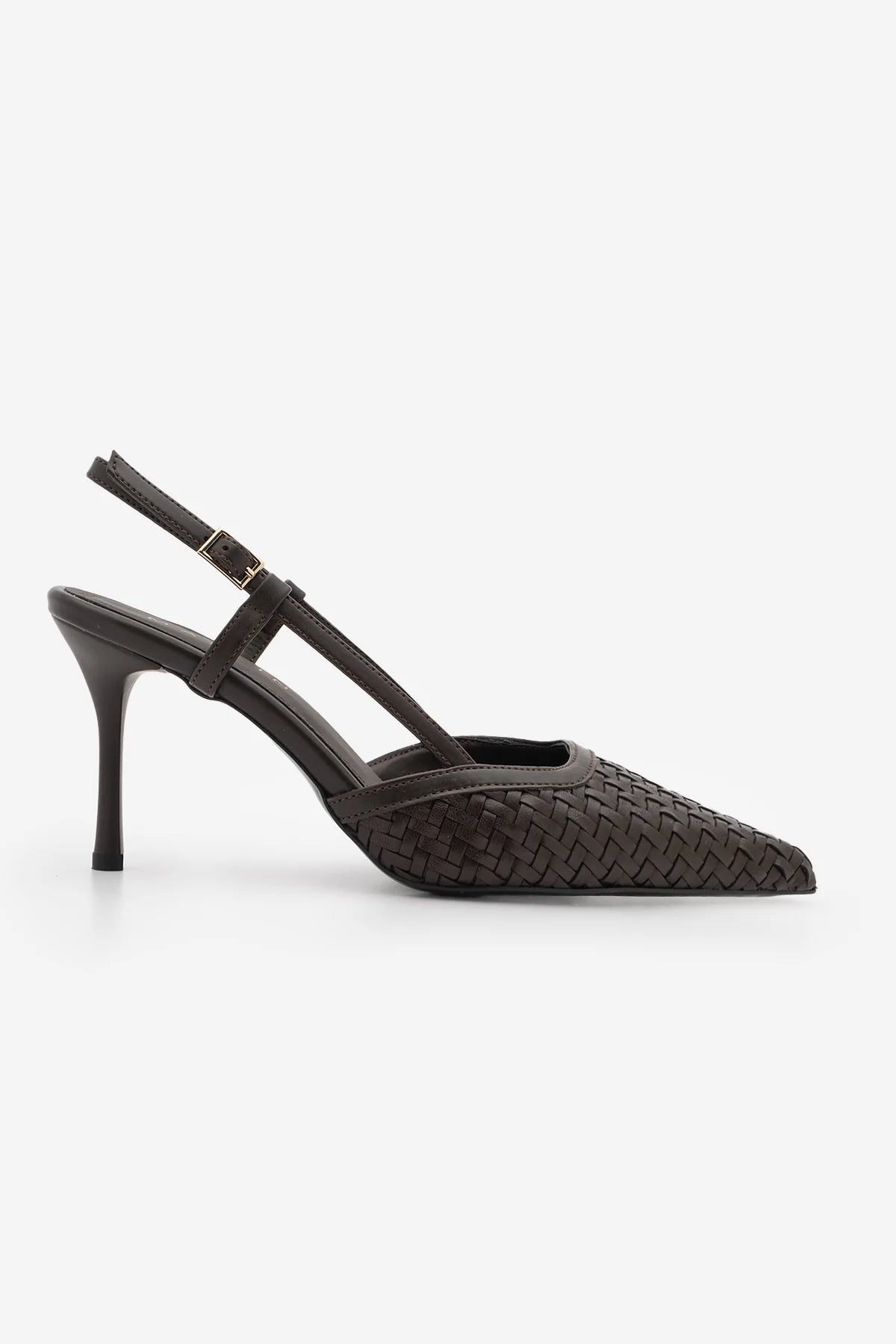Arisa Coffee Women’s Knitted Pattern Stiletto High Heel Shoes | FOOTWEAR | Heels | Lebbse Arisa Coffee Women’s Knitted Pattern Stiletto High Heel Shoes | FOOTWEAR | Heels | Lebbse