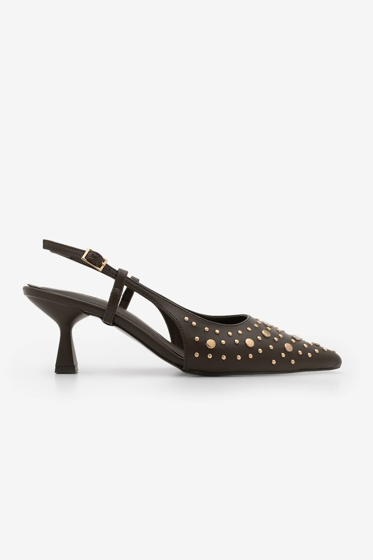 Rofen Women’s Studded Stiletto High Heel Shoes – Coffee | FOOTWEAR | Heels | Lebbse Rofen Women’s Studded Stiletto High Heel Shoes – Coffee | FOOTWEAR | Heels | Lebbse