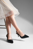 Suder Black Women’s Classic High-Heeled Shoes