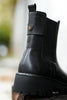 Women's Elastic Casual Boots Kolesya - Black
