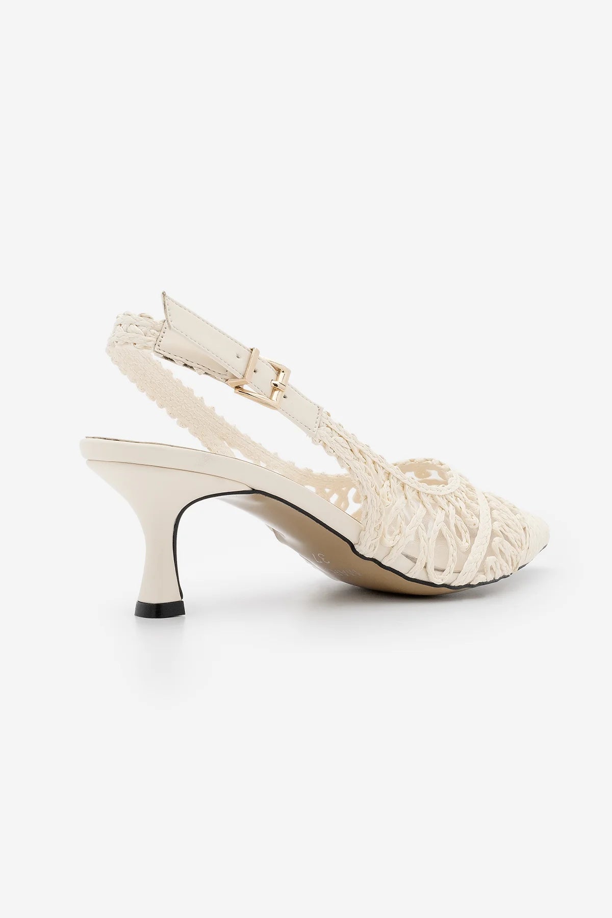 ONVELA Ecru Woven Mesh Pointed Toe Women’s Stiletto Heels | FOOTWEAR | Heels | Lebbse ONVELA Ecru Woven Mesh Pointed Toe Women’s Stiletto Heels | FOOTWEAR | Heels | Lebbse