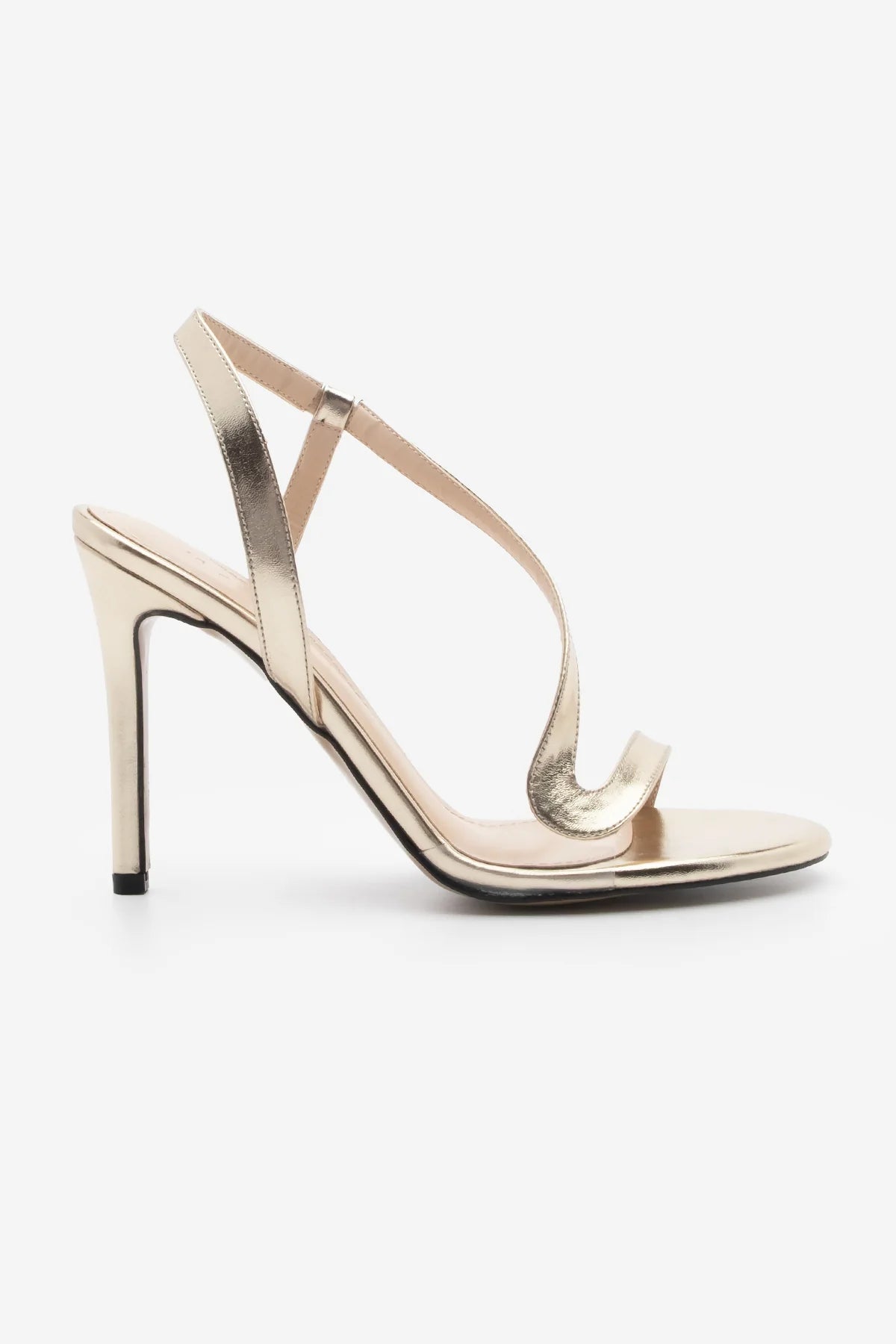 Women's Strappy Heeled Sandals Oleva - Gold