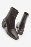 Heeled Boots Bootie Noyes - Brown