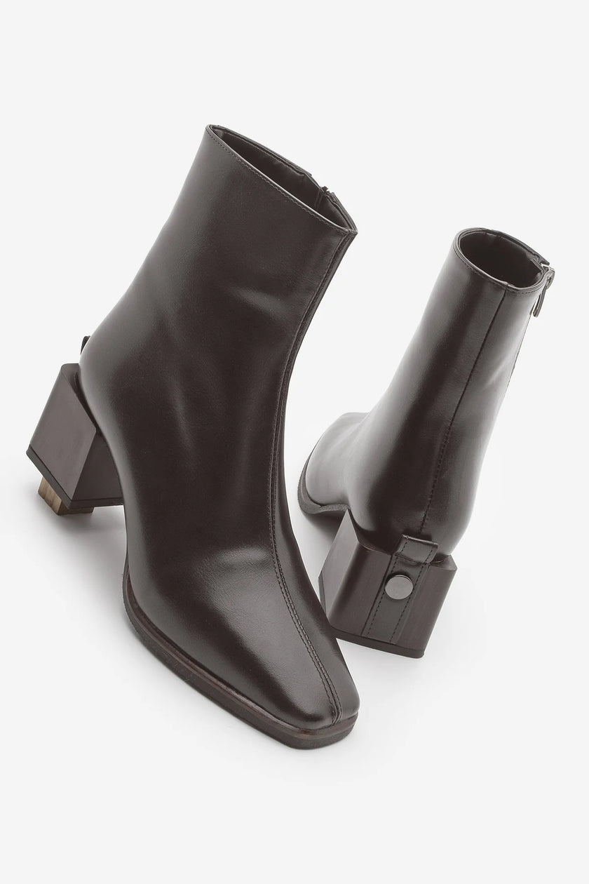 Heeled Boots Bootie Noyes - Brown