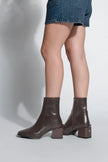 Heeled Boots Bootie Noyes - Brown